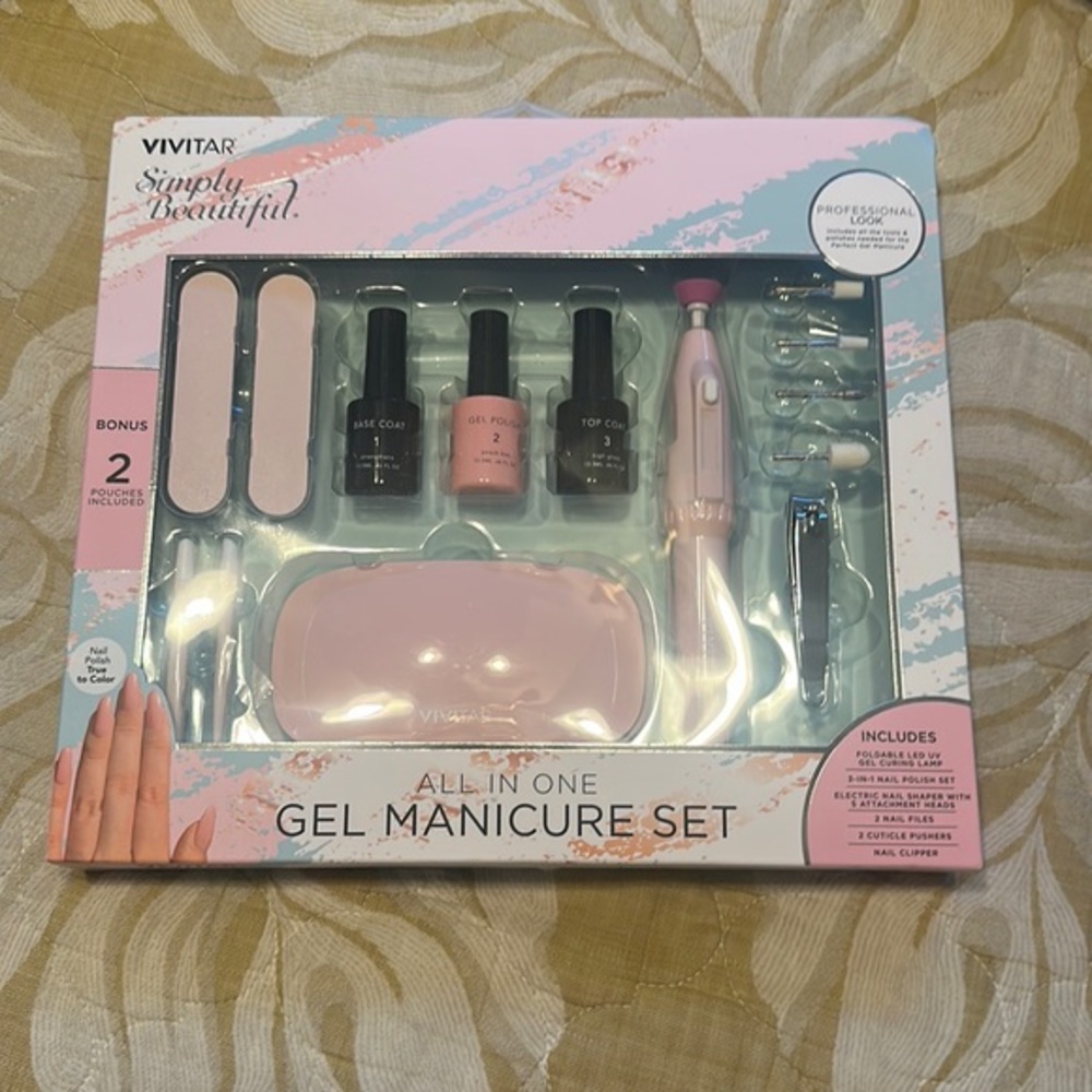 Gel manicure set